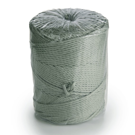 SAGE GREEN Macrame Cord 3mm Cotton Rope 280m Cotton String 3-ply Twisted  Spools Craft Yarn, Macrame Supplies, 100% Cotton Macrame Cord 