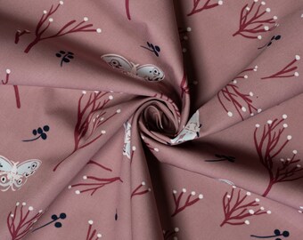 Quilters Cotton Fabric - Cotton Poplin Fabric - Birch Fabrics - Jenny Ronen Kitty Dreams Collection - 100% Premium Cotton Poplin Fabric