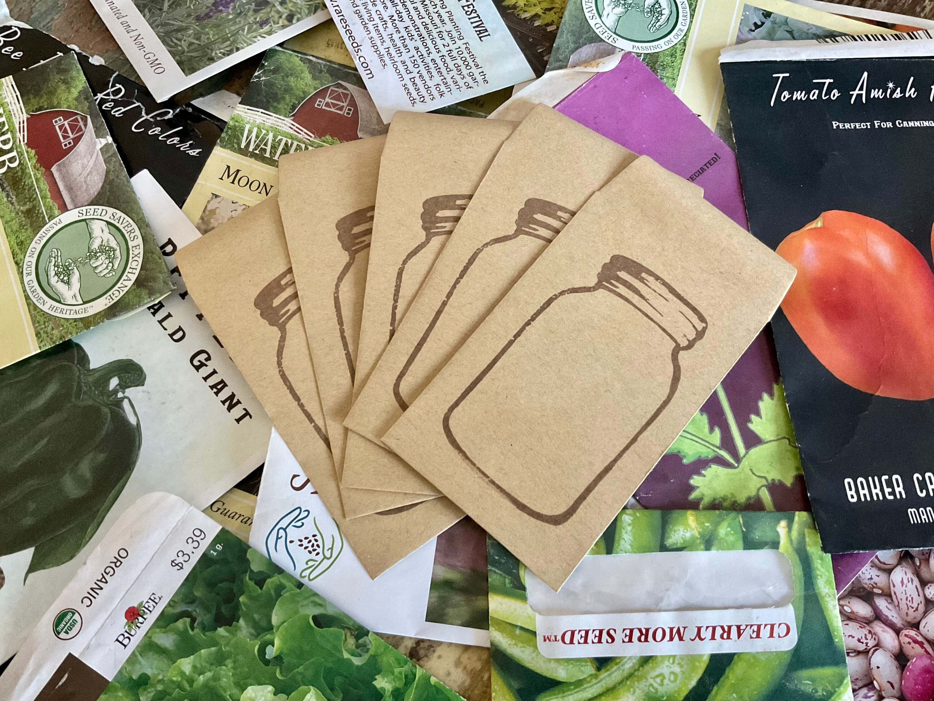 Small Seed Packets Etsy
