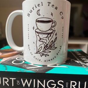 Suriel Tea Co. Bookish Mug 2