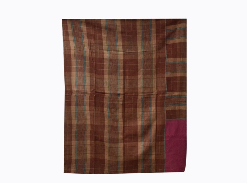 Handmade Vintage Kantha Quilt Sofa cover Kantha quilt Sari blanket Twin size throw Indian Quilt Home Decor