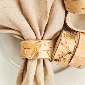 Birch napkin ring - 30 PIECES. Rustic wedding decor. Table serving,  wooden napkin ring, sample ring, eco friendly decoration.