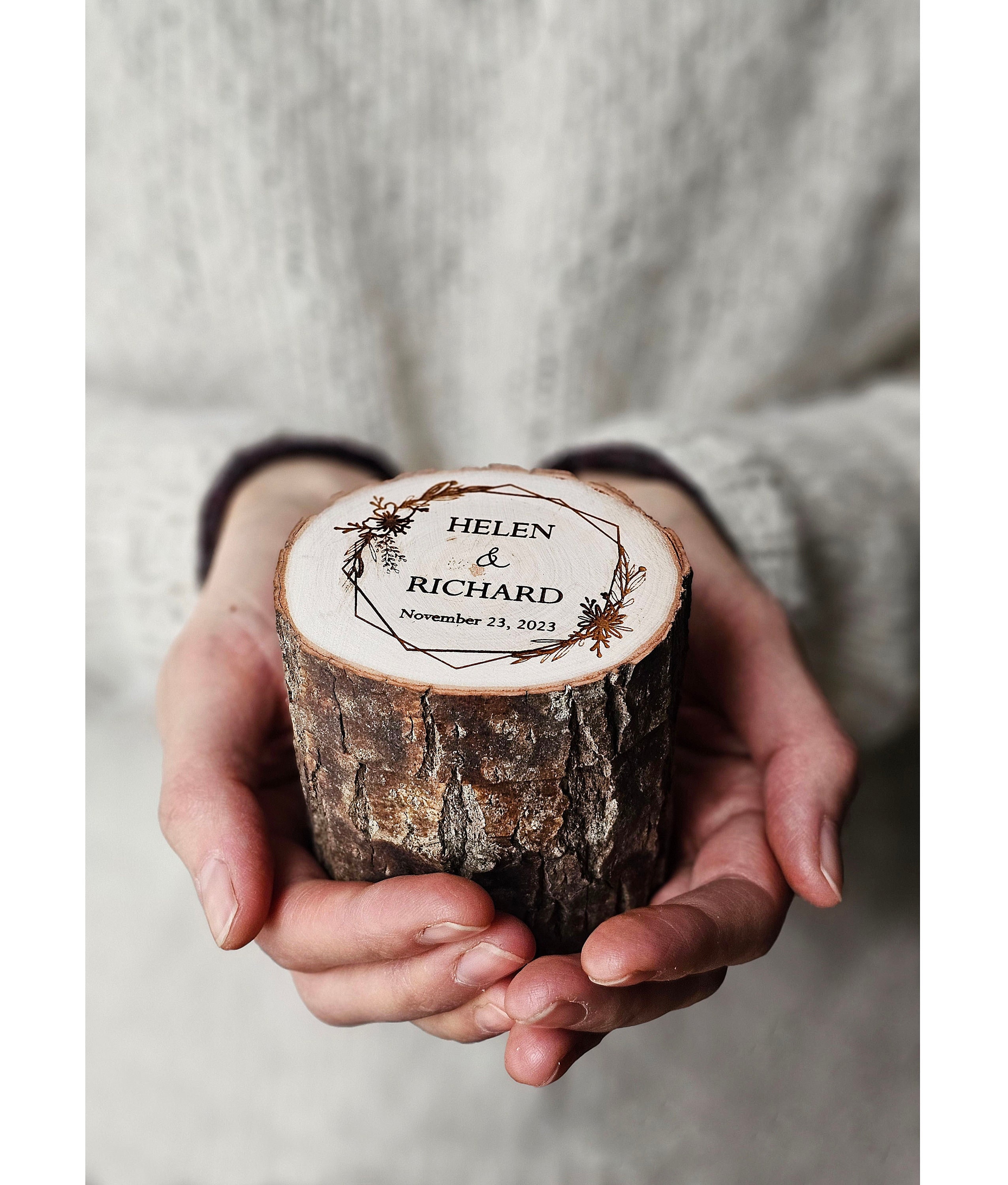 Log Ring Box Etsy UK