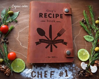 recipe book etsy