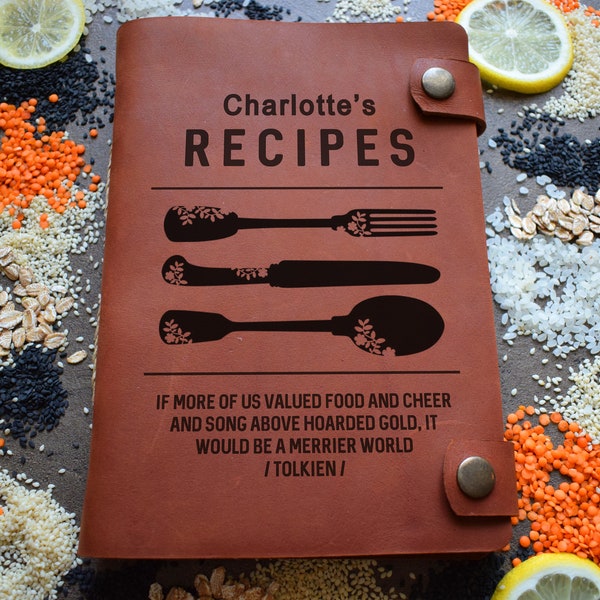 Recipe Book Etsy