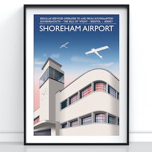 Shoreham Airport Poster