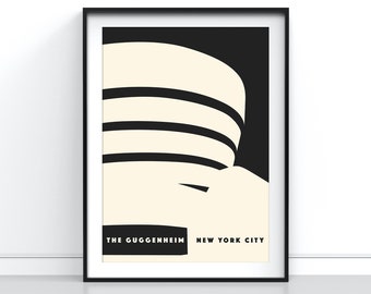 Guggenheim Frank Lloyd Wright Poster