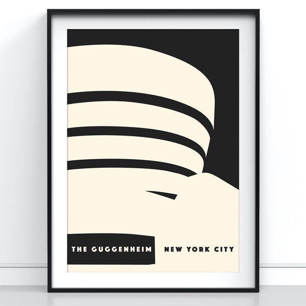 Guggenheim Frank Lloyd Wright Poster