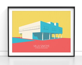 Villa Savoye Illustration
