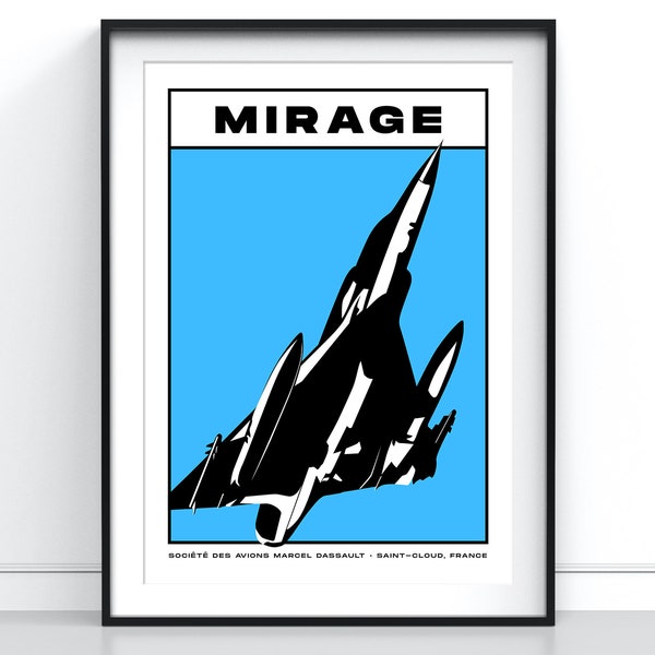 Dassault Mirage Poster