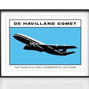 De Havilland Comet Poster