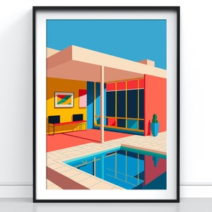 Rooftop Terrace - Giclee Print