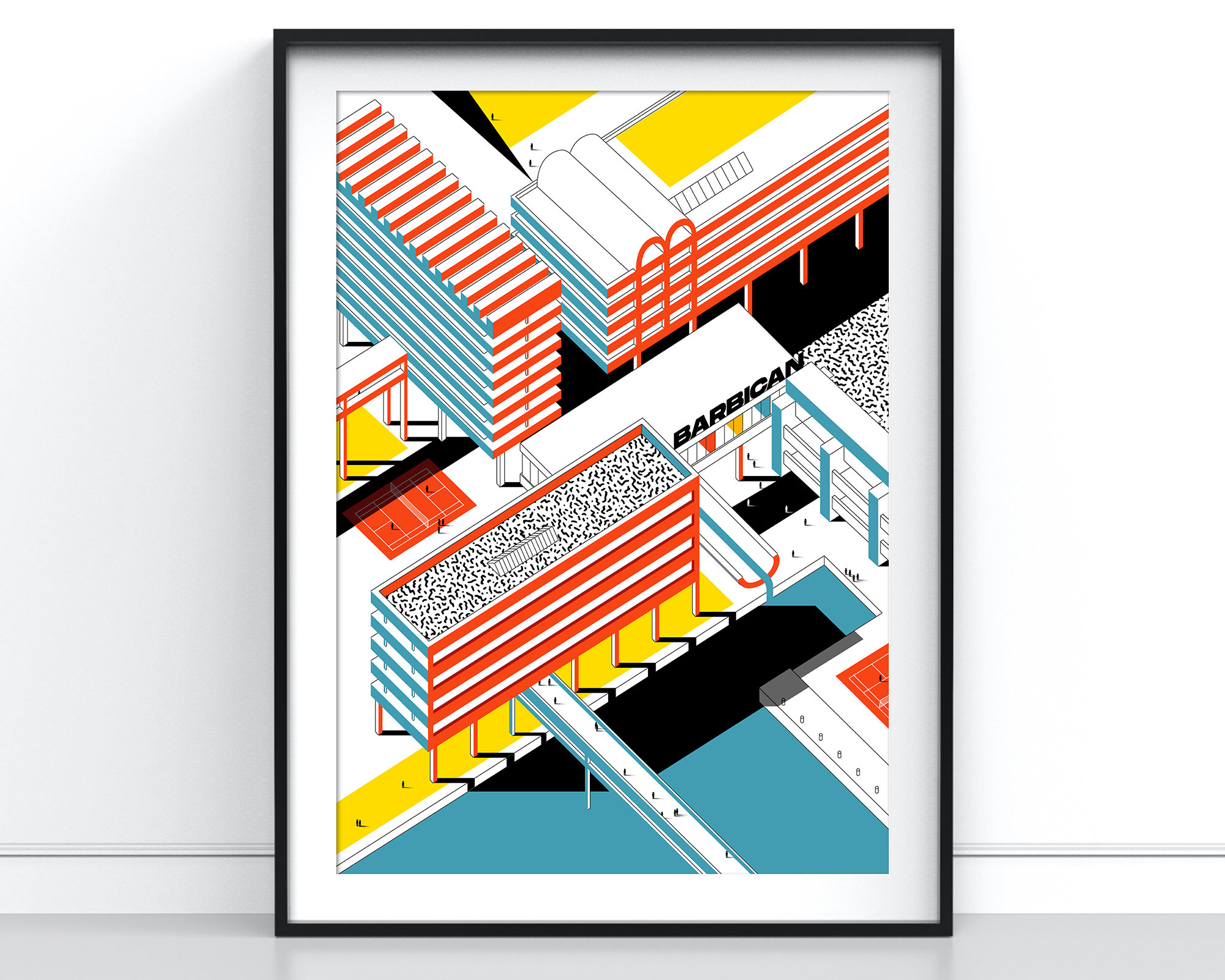 The Barbican Poster - Etsy