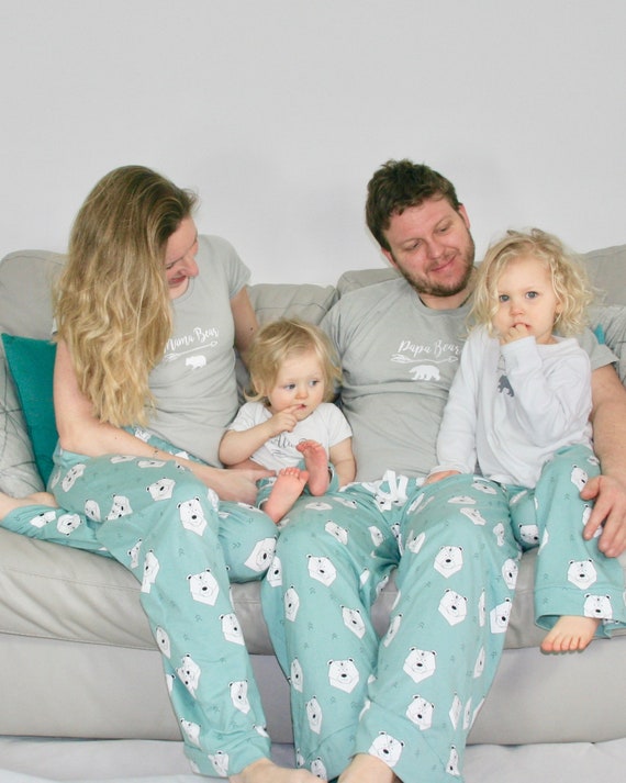 organic family pajamas