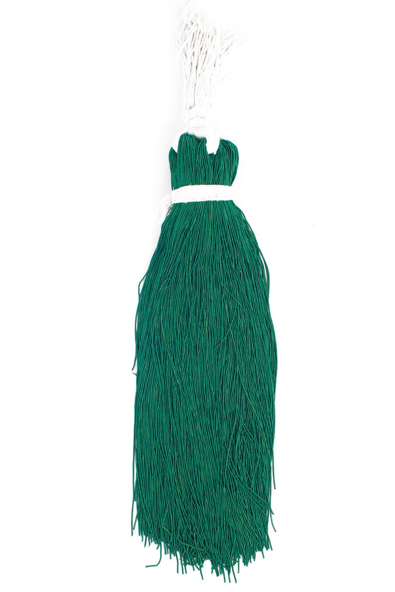 French Metallic Gimp Copper Bullion Wire Wire For Embroidery Work 100 Gram Packet Green in color