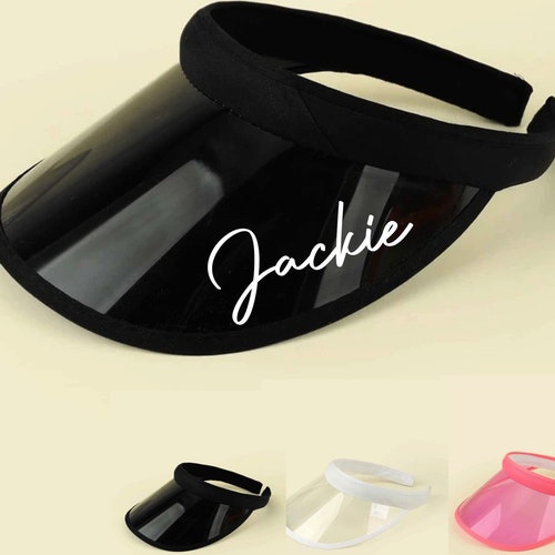 Personalized Bride Visor Bachelorette Visors Bachelorette Etsy