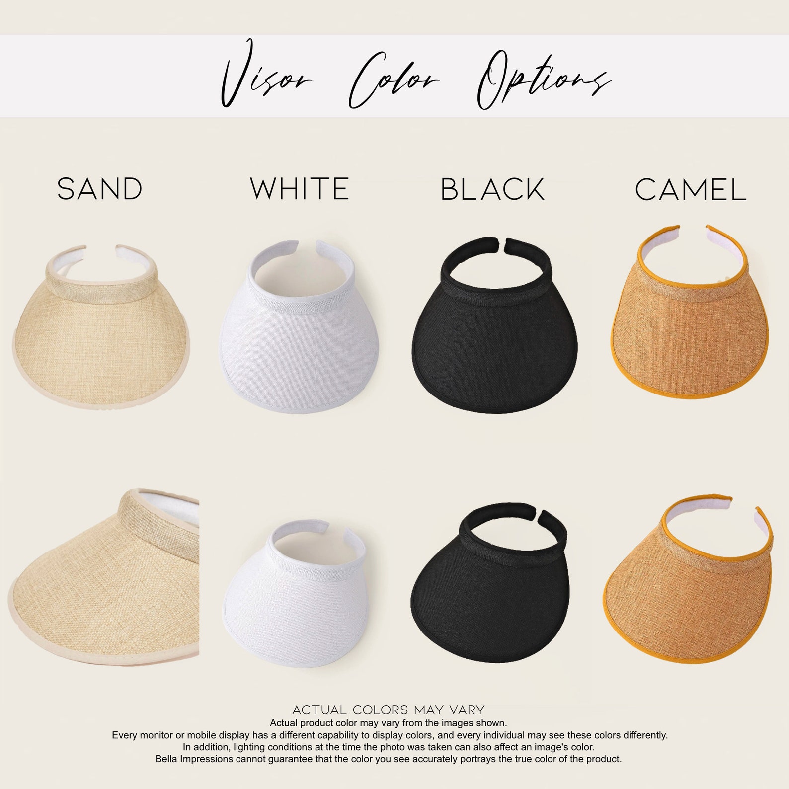 PERSONALIZED VISOR Name Visors Bachelorette Hat Etsy