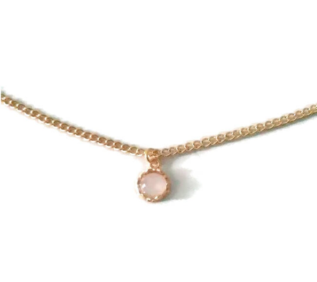 Collier Fait Main Pierre De Lune Arc-en-ciel - Chaîne Argentée 36 Pouces - Neuf Sans Emballage