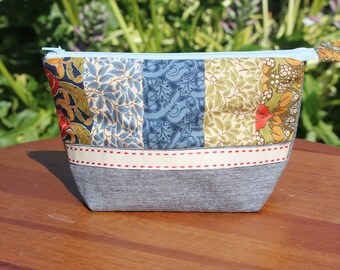 Patchwork Zipped Bag