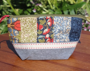 Patchwork Zipped Bag