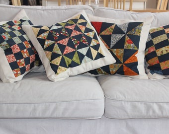Sewing Instructions: Points and Corners Cushion Covers