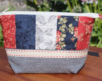 Patchwork Zipped Bag