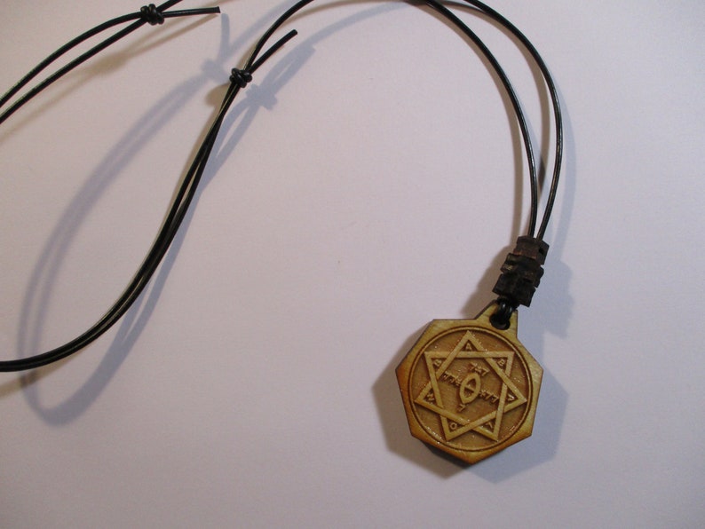 CENWA Star Of Babalon Necklace – Stainless Steel Witchcraft Amulet Talisman, Magical Symbol Pendant - View #9