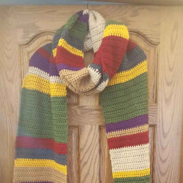 Doctor Who Scarf Etsy