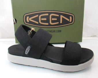 Women's Shoes Keen Elle Backstrap Sport Sandals Comfort Black Size 7.5