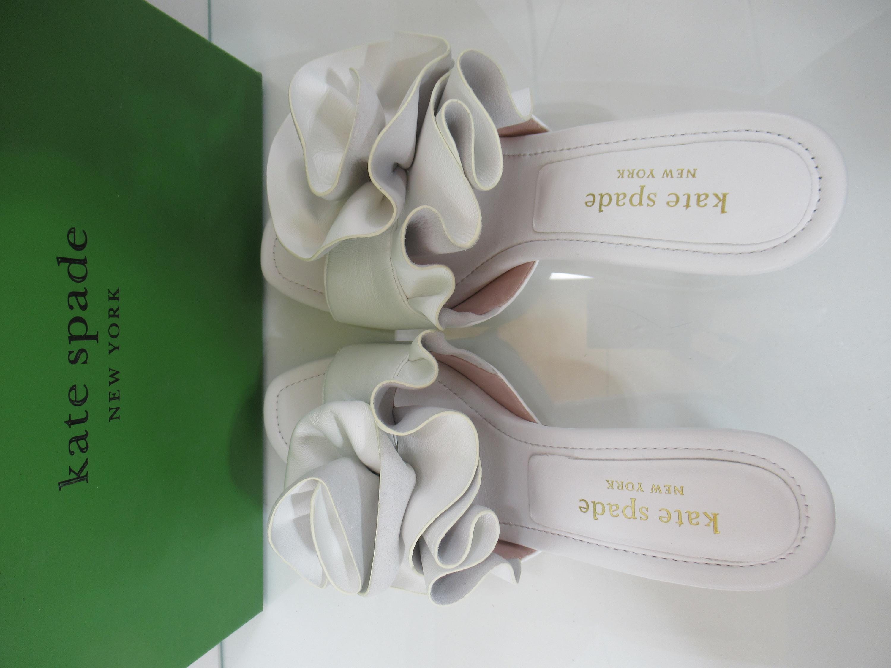 Kate Spade New York Flourish Flower Accent Heeled Sandal True 