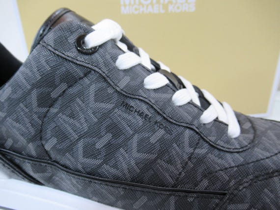 Michael Kors Hayes Lace up Platform Sneakers MK Signature Logo