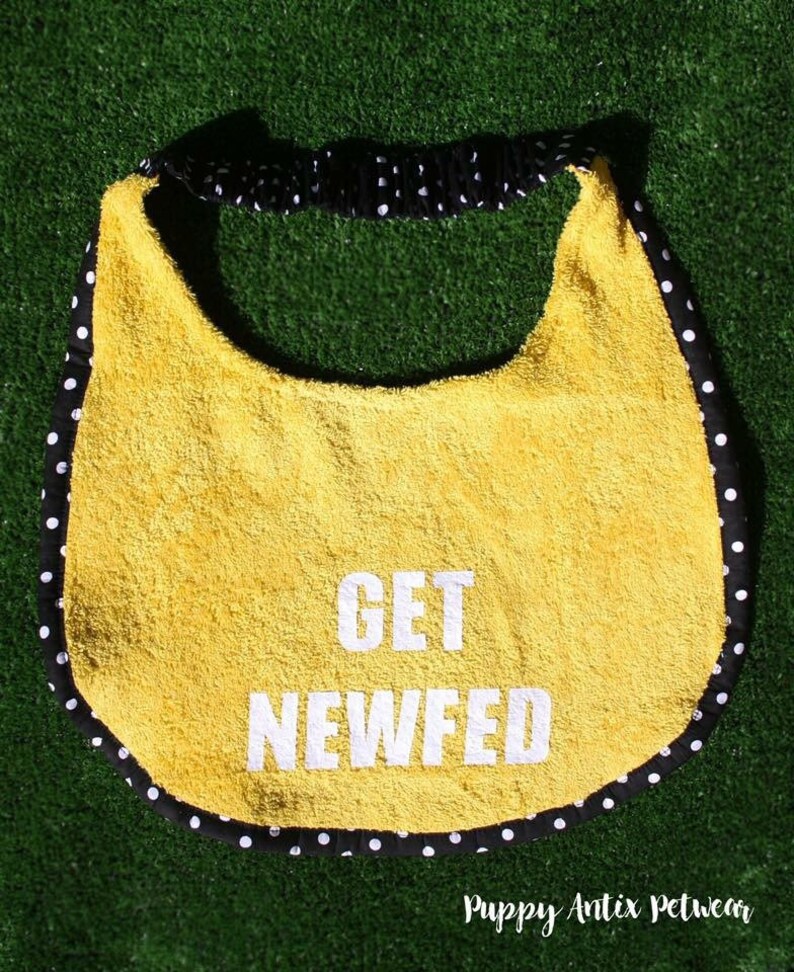 GET NEWFED Dog Drool Bib
