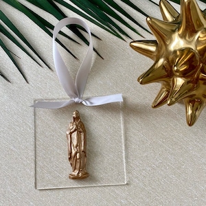 Mother Mary Acrylic Ornament
