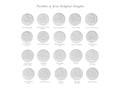 Plaster Intaglios | Parables of Jesus Intaglios | Gems Medallions | Home Decor | HIGH END QUALITY | Diy | Religious Medals