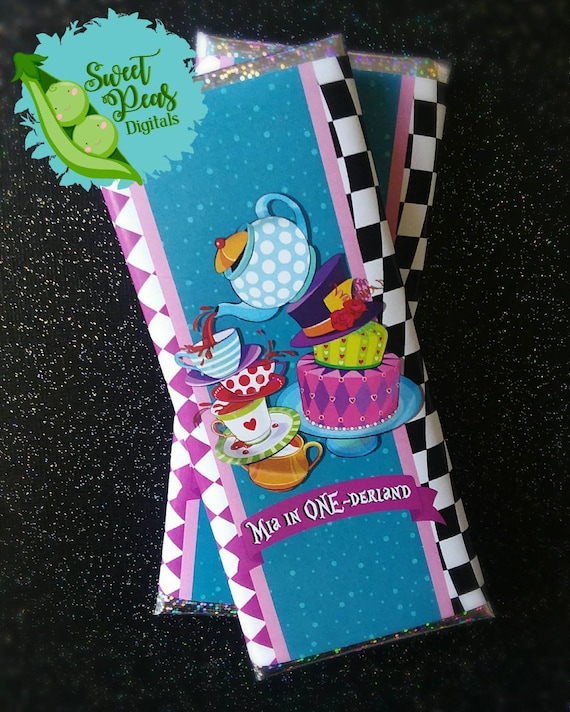 One-derland 1st Birthday Printable Candy Bar Wrappers Il_570xn