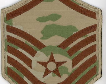 Full Size OCP Stripes (MSgt) - with Velcro backing