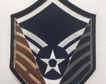 A Career in STRIPES (MSgt 3-color multi-pattern OCP)