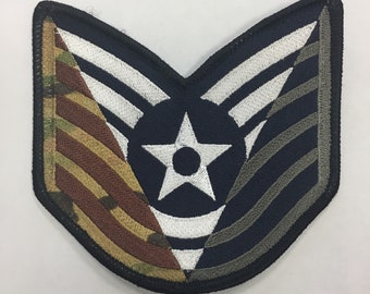 A Career in STRIPES (TSgt 3-color multi-pattern OCP)
