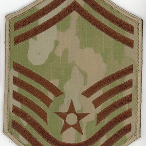 Full Size OCP Stripes (SMSgt)