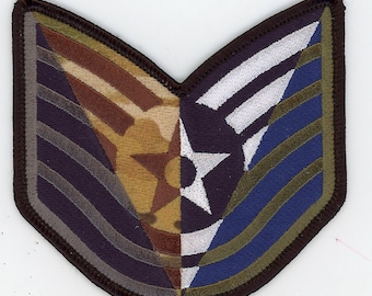A Career in STRIPES (TSgt 4-color multi-pattern OCP)
