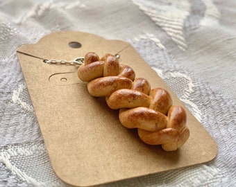 Challah Necklace, Jewish Jewelry Womens, Judaica Gifts, Shabbat Gifts, Jewish Gifts for Her, Jewish Necklace Israel, Judaica Jewelry