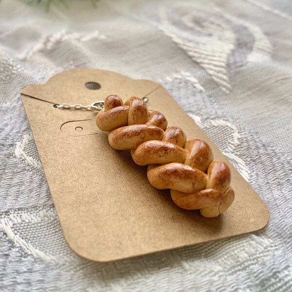 Challah Necklace, Jewish Jewelry Womens, Judaica Gifts, Shabbat Gifts, Jewish Gifts for Her, Jewish Necklace Israel, Judaica Jewelry