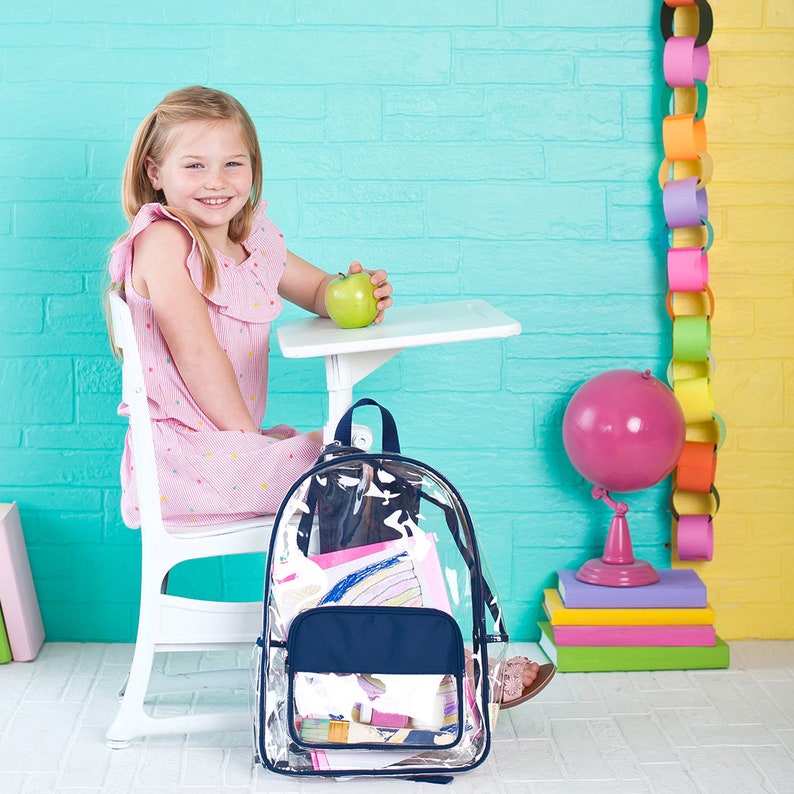 monogrammed school backpacks