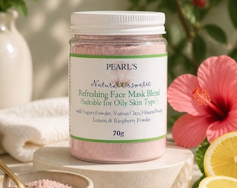 Refreshing Face Mask Powder Blend (Suitable For Oily & Acne Prone Skin), 70g