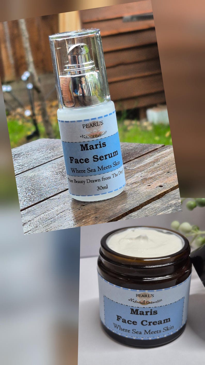 MARIS FACE SERUM, Where Sea Meets Skin, A Breath of Sea-Born Clarity, Oil Free Serum, Unscented, 30ml image 5