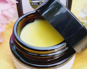 Tiare Garden Solid Perfume, All Natural, Absolutes, Essential Oils, Vegan, Alcohol Free, Artificial Fragrance Free