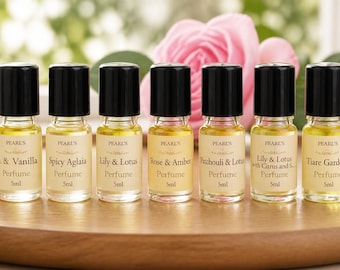 Natural Essential Oil Roll-On Perfume: Vegan, Alcohol-Free, 5ml