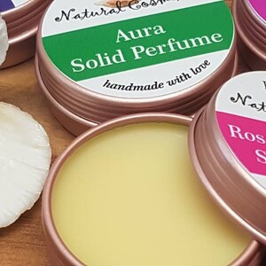 Solid PERFUME ONLY Women Aluminium Jar Small Stick Container, Vegan, High Quality Fragrances, Designer Type, Parfum, EDP, 20g image 5