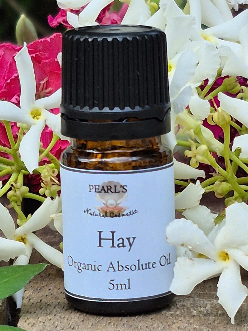 Hay Absolute Oil: Organic Sweetgrass Extract, France (5ml) - Etsy Canada