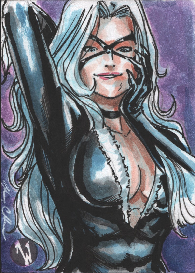 Custom Sketch Cards Trading Card Size image 6